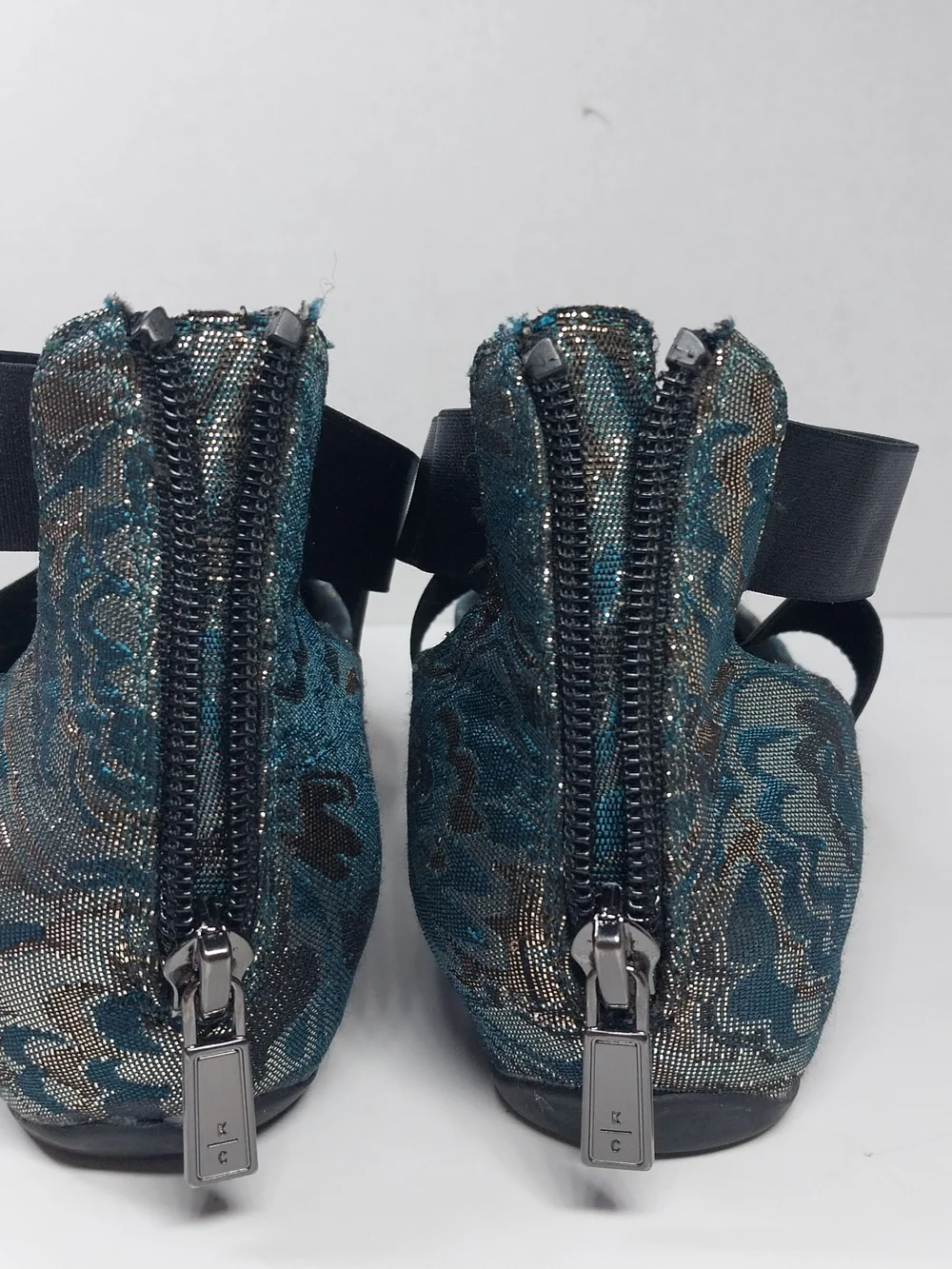 Kenneth Cole Reaction Women’s Pro Time Ballet Flats Size 9.5 M Elastic Straps - Picture 6 of 12